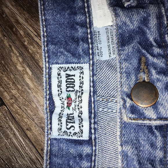 Vtg 80s RARE Star Cody High Waist Straight Leg Grunge Goth Mom Denim Jeans - Picture 13 of 13
